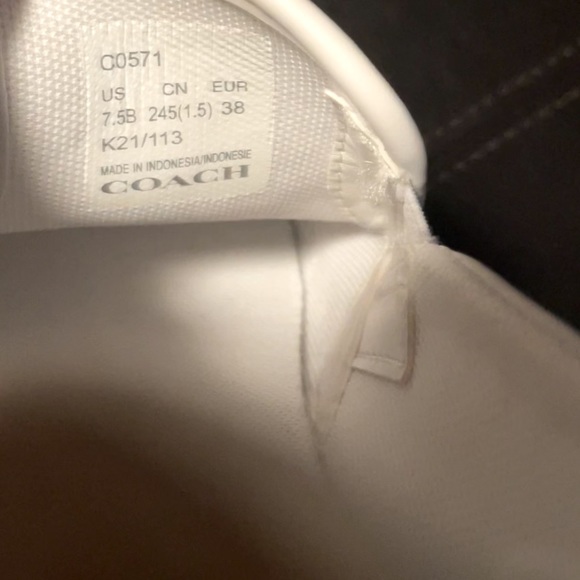 COACH “SOLD” on another site 
Walker Leather Slip-On - Picture 12 of 12